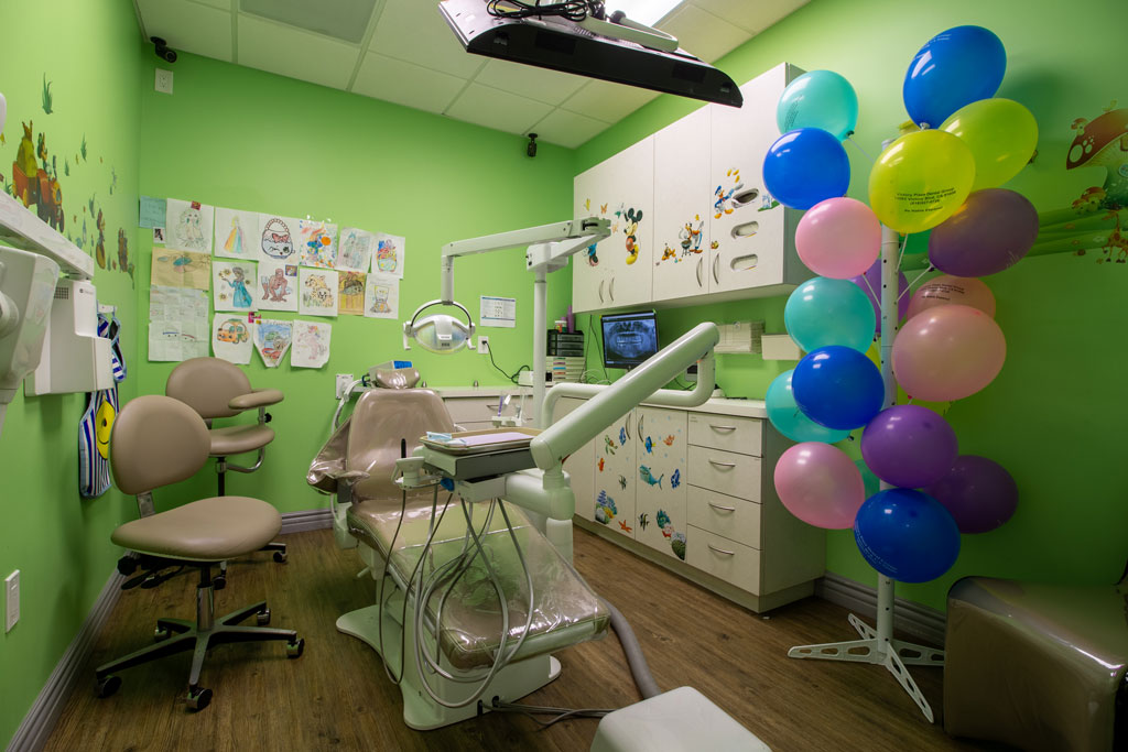 Victory plaza dental group children dental room with dental equipment