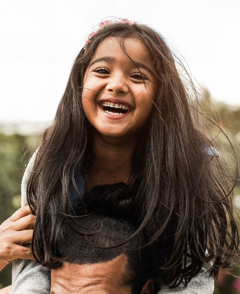 image of happy young girl